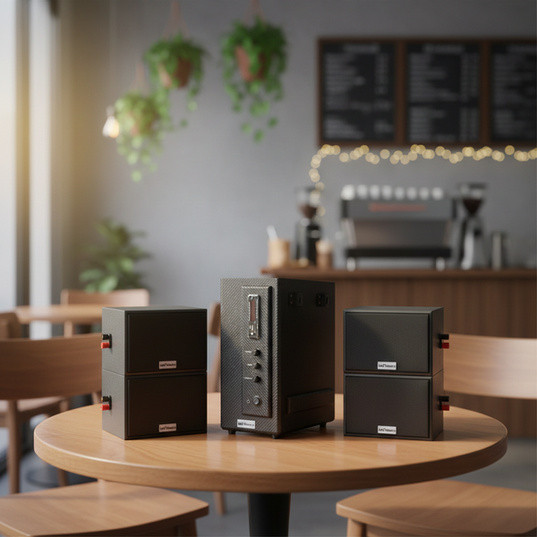 THANH LÝ dàn âm thanh quán [Amply 150w + 4 loa 15w Goldsound] - BH 6 tháng