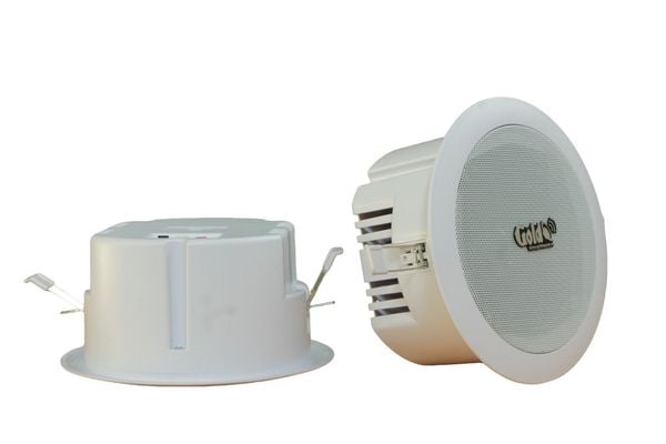 Loa âm trần VAT11 (11w, có gắn biến áp) dùng làm loa thông báo, loa phát nhạc nền trong không gian như siêu thị, nhà hàng, quán cafe, trung tâm thương mại