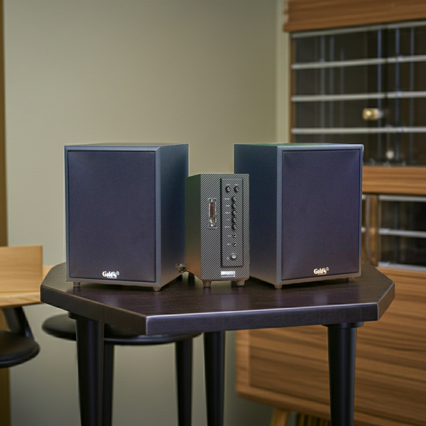 HÀNG TRƯNG BÀY: Dàn âm thanh quán [Amply 380w + 2 loa treo tường 120w Goldsound] - BH 6 tháng