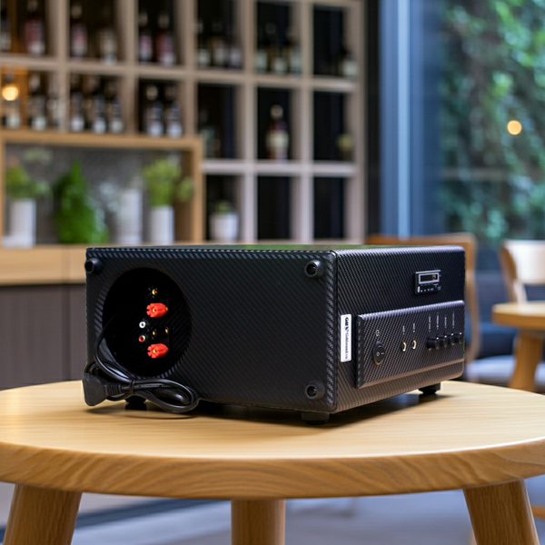 Amply AMT154_DA Bluetooth Goldsound (150w, đủ kết nối Bluetooth, RCA, AV, USB)
