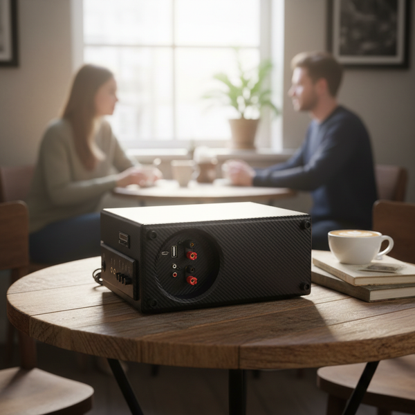 Amply AMT154_DA Bluetooth Goldsound (150w, đủ kết nối Bluetooth, RCA, AV, USB)