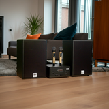 Dàn loa hát karaoke gia đình M230mi (Amply 900w + Loa 230 + 2 Micro không dây)