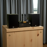 Dàn loa karaoke gia đình M230 Pro 2 Goldsound (01 amply 1200w + 02 loa 200w + Micro không dây)