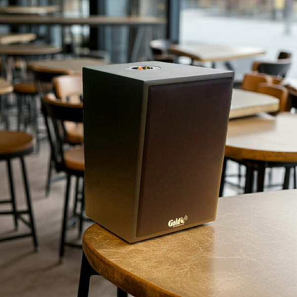 Loa Goldsound vệ tinh treo tường V70C-PU (số lượng 01 loa), công suất 70w, loa Bass 5.25 inch, treble 10 cm, kích thước rộng 22.5 cm, cao 32.5 cm, sâu 24.5 cm, phủ da cao cấp, bảo hành dài hạn 5 năm.