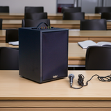 Loa trường học G120 Goldsound: 1 Micro có dây, công suất 120w, bass 20cm, treble 10cm, bluetooth 5.0