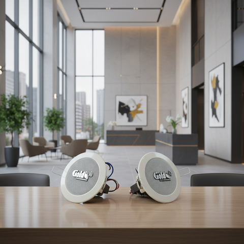 Loa âm trần VAT8 (8w, có gắn biến áp) chuyên cho spa, văn phòng, quán cafe, nhà hàng, chung cư, siêu thị nhỏ...