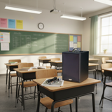 Loa trường học G120 Goldsound: 1 Micro có dây, công suất 120w, bass 20cm, treble 10cm, bluetooth 5.0