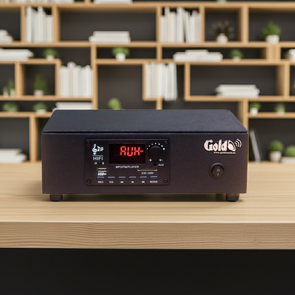 Amply A2.0_SG 60w, Amply được thiết kế riêng cho quán, bật lớn không tạp âm, bảo hành dài hạn 5 năm.