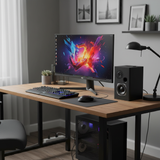 Loa vi tính Goldsound G23-A, công suất 40w, Bass 4 inch, Tress 2 inch, bluetooth 5.0, cổng rca, khe usb, thiết kế loa thùng gỗ cao 28 cm, rộng 18 cm, sâu 22.5 cm. Bảo hành 12 tháng