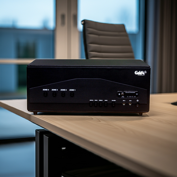 Amply A917PU - 4K : 4 phân vùng đầu ra (1500w, đủ kết nối Bluetooth, RCA, AV, USB)