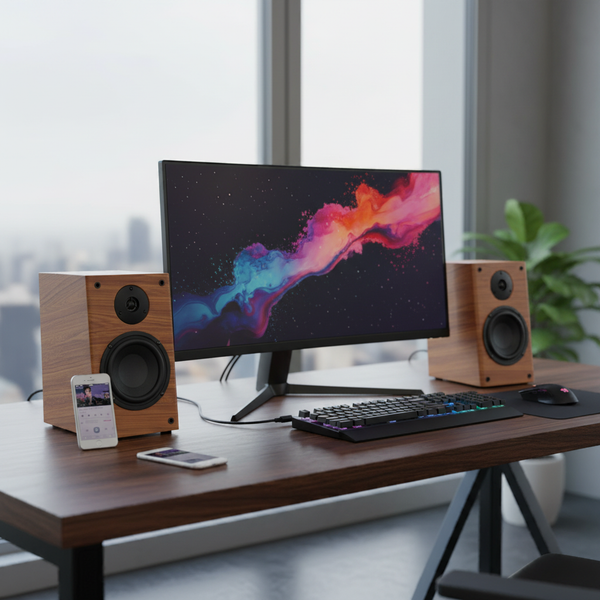 Loa vi tính HIFI 2.0 Goldsound GS51 Pro 2