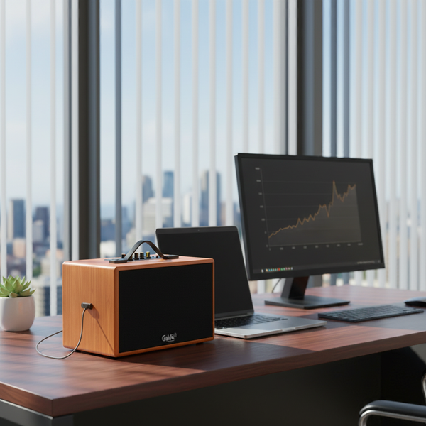 Loa nghe nhạc di động D99P, công suất 50w, pin 8 - 12h, bass 4 inch, 1 treble, bluetooth 5.0, 2 cổng cắm Micro, cổng rca, khe usb, thiết kế loa thùng gỗ cao 20 cm, rộng 32 cm, sâu 20 cm. Bảo hành 12 tháng