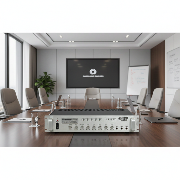 Amply A480E: âm ly phóng thanh (công suất 480w, 5 vùng bật/tắt, bluetooth, USB, SD Card, AUX)