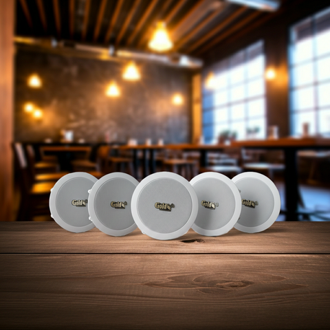 Loa vệ tinh âm trần VAT101 Goldsound (Số lượng 01 loa), công suất thực 15w, Bass 10 cm, thiết kế hình tròn, hoàn toàn màu trắng, sang trọng, độ thẩm mỹ cao