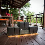 [Diện tích 120m2 + 02 Kênh] Amply A907PU-2K Goldsound 2 vùng âm lượng 900w + 6 loa Goldsound V40C - 40w, loa được thiết kế riêng cho quán, bật lớn không tạp âm, miễn phí công lắp đặt, bảo hành dài hạn 5 năm