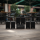 [Diện tích 120m2 + 02 Kênh] Amply A907PU-2K Goldsound 2 vùng âm lượng 900w + 6 loa Goldsound V40C - 40w, loa được thiết kế riêng cho quán, bật lớn không tạp âm, miễn phí công lắp đặt, bảo hành dài hạn 5 năm