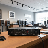 Cục đẩy 2 kênh LA1200 (công suất 1200W, 2 kênh, nguồn xuyến)