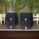 Dàn loa sân vườn: Amply A918 Goldsound 2 vùng âm lượng 1200w + 4 loa Goldsound chống nước ngoài trời V130NT 130w, loa được thiết kế riêng cho quán, bật lớn không tạp âm, miễn phí công lắp đặt, bảo hành 12 tháng.