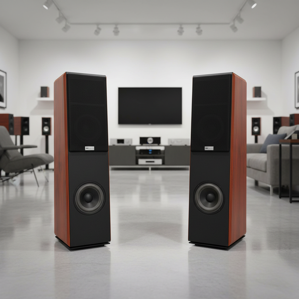 Cặp loa cây V300 vân gỗ