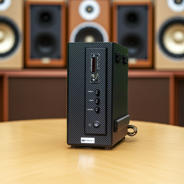 HÀNG TRƯNG BÀY: Amply 150w Goldsound (150w, đủ kết nối Bluetooth, RCA, AV, USB) - BH 6 tháng