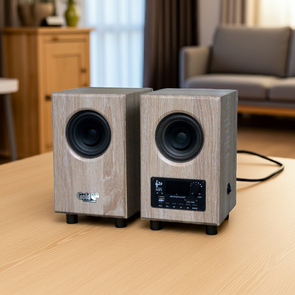 Loa bluetooth HiFi 2.0 GS51 Pro Goldsound (100w, Bluetooth 5.0, AUX, USB)