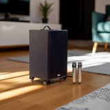 Loa di động D230PU - MI, công suất 230w, pin 4 - 6 tiếng, kèm 2 Micro, 1 bass, 1 treble, bluetooth 5.0, cổng rca, khe usb, thiết kế loa thùng gỗ, cao 57.25 cm, rộng 35.5 cm, sâu 36 cm. Bảo hành 12 tháng