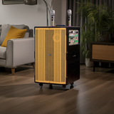 Loa kéo D1000 Goldsound (Bass 40cm, 1000w, kèm 2 Micro, pin 5-6H)