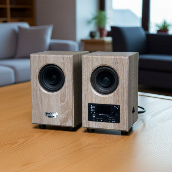 Loa bluetooth HiFi 2.0 GS51 Pro Goldsound (100w, Bluetooth 5.0, AUX, USB)