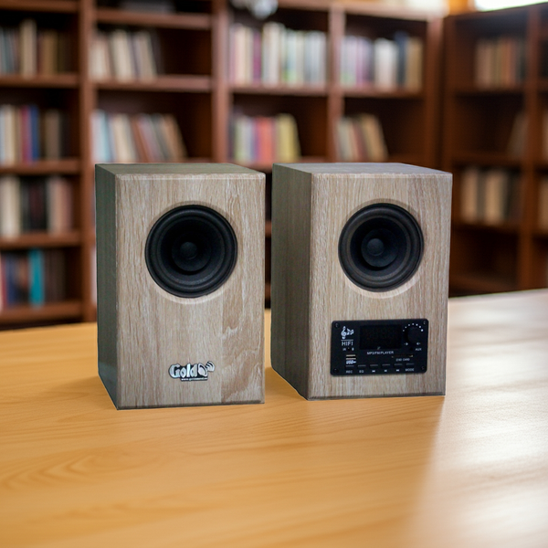 Loa bluetooth HiFi 2.0 GS51 Pro Goldsound (100w, Bluetooth 5.0, AUX, USB)