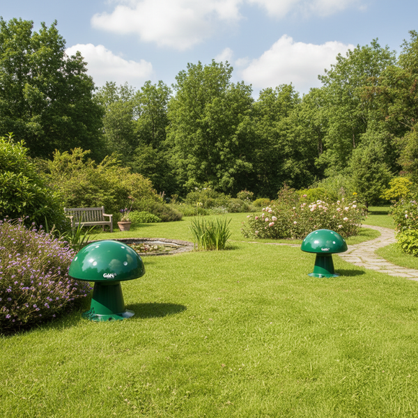 Loa sân vườn tích hợp âm ly AV75NT (hình nấm, công suất 75w, tích hợp âm ly)