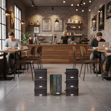 HÀNG TRƯNG BÀY: dàn âm thanh quán [Amply 380w + 6 loa treo tường 15w Goldsound] - BH 6 tháng