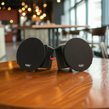 Loa âm trần VAT28 màu đen, công suất 28w, loa bass 4 inch, kích thước rộng 25 cm, cao 17 cm, sâu 11 cm, bảo hành dài hạn 5 năm.