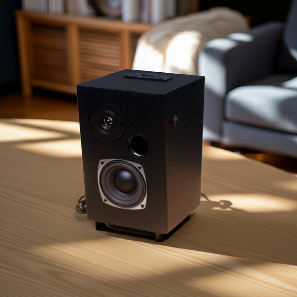 Loa vi tính Goldsound G23-A, công suất 40w, Bass 4 inch, Tress 2 inch, bluetooth 5.0, cổng rca, khe usb, thiết kế loa thùng gỗ cao 28 cm, rộng 18 cm, sâu 22.5 cm. Bảo hành 12 tháng