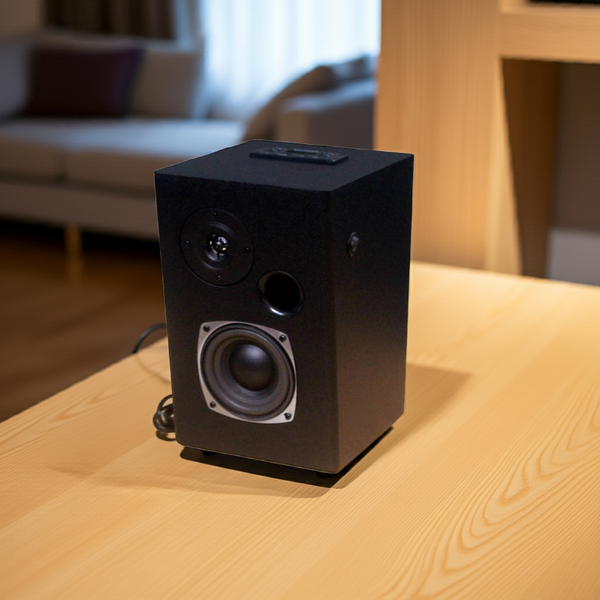 Loa vi tính Goldsound G23-A, công suất 40w, Bass 4 inch, Tress 2 inch, bluetooth 5.0, cổng rca, khe usb, thiết kế loa thùng gỗ cao 28 cm, rộng 18 cm, sâu 22.5 cm. Bảo hành 12 tháng