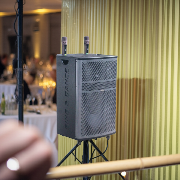 Loa kéo D570 Goldsound (Bass 40cm, 750w, kèm 2 Micro, pin 3-4H)