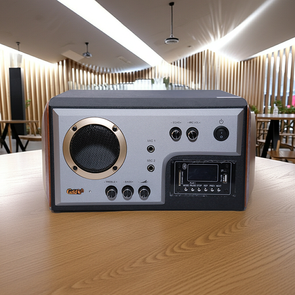 Amply cho quán cafe: 300w Gold4cafe - Bluetooth, Micro.