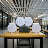 Loa âm trần thông báo, phát nhạc nền tự động: A156PU Goldsound 200w + 4 loa âm trần VAT38 - 38w, loa được thiết kế riêng cho quán, bật lớn không tạp âm, miễn phí công lắp đặt, bảo hành dài hạn 5 năm.