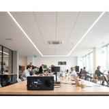 Loa âm trần thông báo, phát nhạc nền tự động: (Từ 40-90m2) (Amply A400+ 4c VAT25)