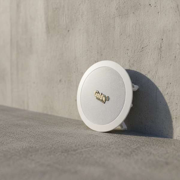 Loa âm trần VAT101 Goldsound (Số lượng 01 loa), công suất thực 15w, Bass 10 cm, thiết kế hình tròn, hoàn toàn màu trắng, sang trọng, độ thẩm mỹ cao