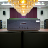 Cục đẩy công suất A938-2K_SG Goldsound (công suất 1500w, 2 phân vùng đầu ra, đủ kết nối Bluetooth, RCA, AV, USB)