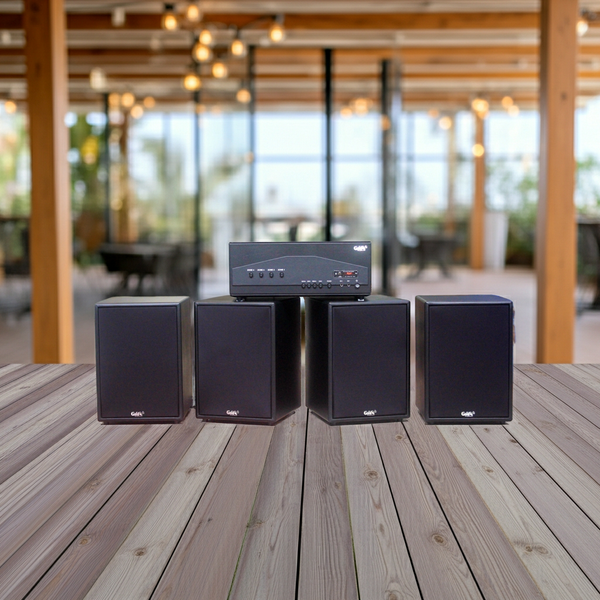 Dàn Amply A917PU-4K + 4 V230NT, Amply 4 - 6 vùng âm lượng, loa được thiết kế riêng, bật lớn không tạp âm, miễn phí công lắp đặt, bảo hành dài hạn 12 tháng