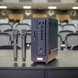 Amply AMT907MiSG (Công suất 900w, tích hợp Micro không dây, đủ kết nối Bluetooth, RCA, AV, USB)