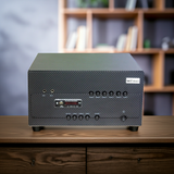 Âm ly A1800: 6 phân vùng đầu ra (1800w, đủ kết nối Bluetooth, RCA, AV, USB)