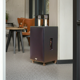 Loa di động D230PU - MI, công suất 230w, pin 4 - 6 tiếng, kèm 2 Micro, 1 bass, 1 treble, bluetooth 5.0, cổng rca, khe usb, thiết kế loa thùng gỗ, cao 57.25 cm, rộng 35.5 cm, sâu 36 cm. Bảo hành 12 tháng