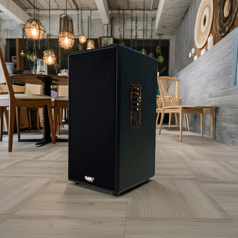 Loa Bluetooth D160PU công suất 160w, bass 20 cm, treble 10 cm, bluetooth 5.0, cổng cắm Micro, cổng rca, khe usb, thiết kế loa thùng gỗ cao 57 cm, rộng 28 cm, sâu 30 cm. Bảo hành 12 tháng