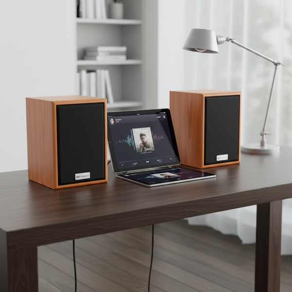 Loa vi tính HiFi W68 2.0 Goldsound