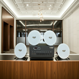 Dàn loa âm trần thông báo, phát nhạc nền tự động: A384PU-2K Goldsound 2 vùng âm lượng 380w + 4 loa âm trần VAT14, loa được thiết kế riêng cho quán, bật lớn không tạp âm, miễn phí công lắp đặt, bảo hành dài hạn 12 tháng