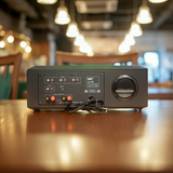 Amply A918 Goldsound (2 phân vùng đầu ra, 1200w, đủ kết nối Bluetooth, RCA, AV, USB)