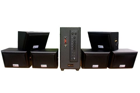 [Diện tích 120m2 + 02 Kênh] A906 Goldsound 2 vùng âm lượng 900w + 6 loa Goldsound ngoài trời V40NT 40w, loa được thiết kế riêng cho quán, bật lớn không tạp âm, miễn phí công lắp đặt, bảo hành 12 tháng