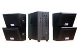 Dàn loa sân vườn: Amply A384 Goldsound 2 vùng âm lượng 380w + 4 loa Goldsound ngoài trời V40NT 40w, loa được thiết kế riêng cho quán, bật lớn không tạp âm, miễn phí công lắp đặt, bảo hành 12 tháng